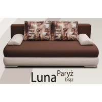 Kanapa, tapczan Luna Paryż brąz - Kulak