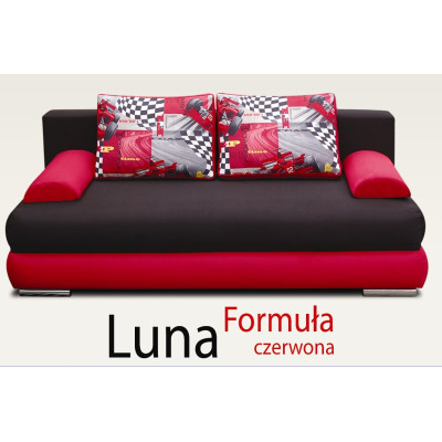 Kanapa, tapczan Luna Formuła czerwona - Kulak