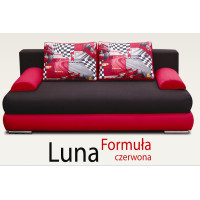 Kanapa, tapczan Luna Formuła czerwona - Kulak