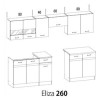 Eliza zestaw kuchenny 260 Bog Fran