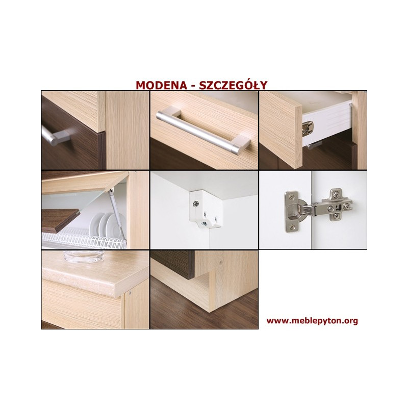 Modena połysk - szafka MD6/G50 okap Bog Fran
