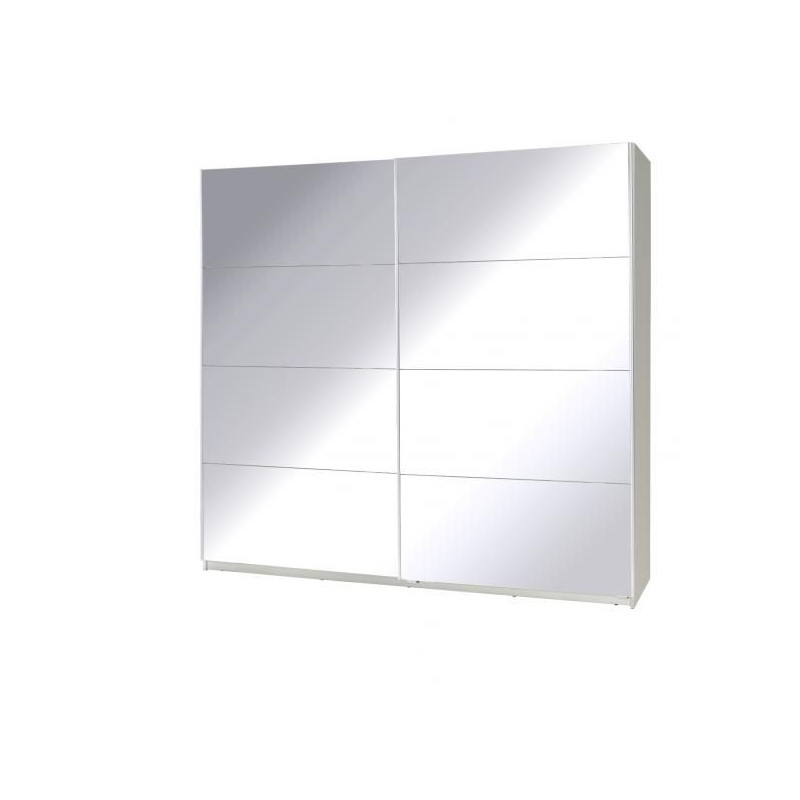 Twister 1 szafa przesuwna z lustrem szer.225 cm Maridex