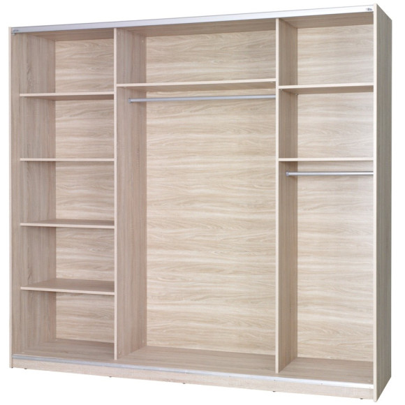 Twister 1 szafa przesuwna z lustrem szer.225 cm Maridex Twister 1 szafa przesuwna z lustrem szer.225 cm Maridex