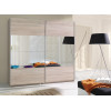 Twister 2 szafa przesuwna z lustrem szer.225 cm Maridex