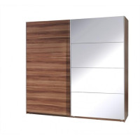 Twister 3 szafa przesuwna z lustrem szer.225 cm Maridex