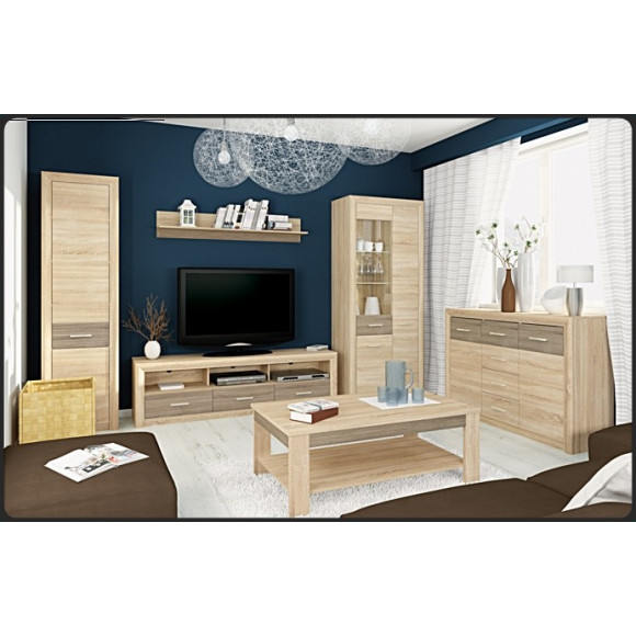 Regał Castel 03L lewy szer.55cm ML Meble Regał Castel 03L lewy szer.55cm ML Meble