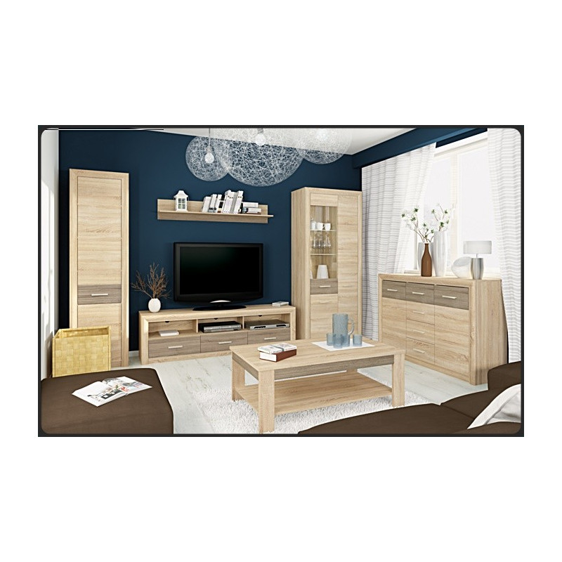 Regał Castel 03L lewy szer.55cm ML Meble