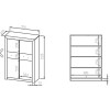 Komoda Castel 05 szer.92cm ML Meble Komoda Castel 05 szer.92cm ML Meble