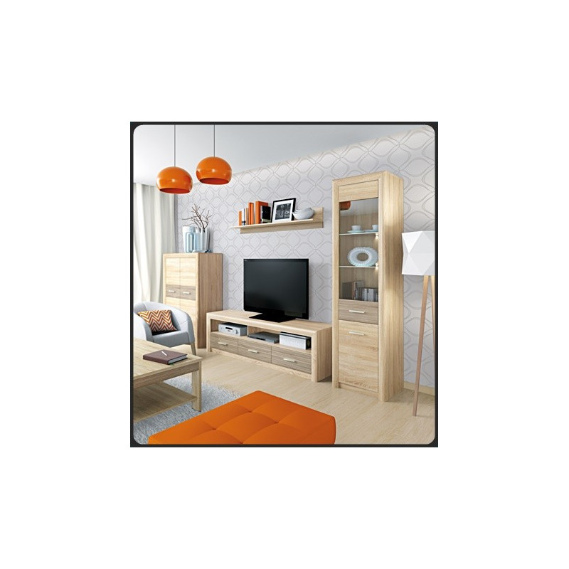 Komoda RTV Castel 13 szer.138cm ML Meble