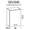 Eliza EZ1/G40 szafka górna 40 BogFran