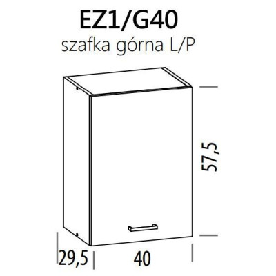 Eliza EZ1/G40 szafka górna 40 BogFran