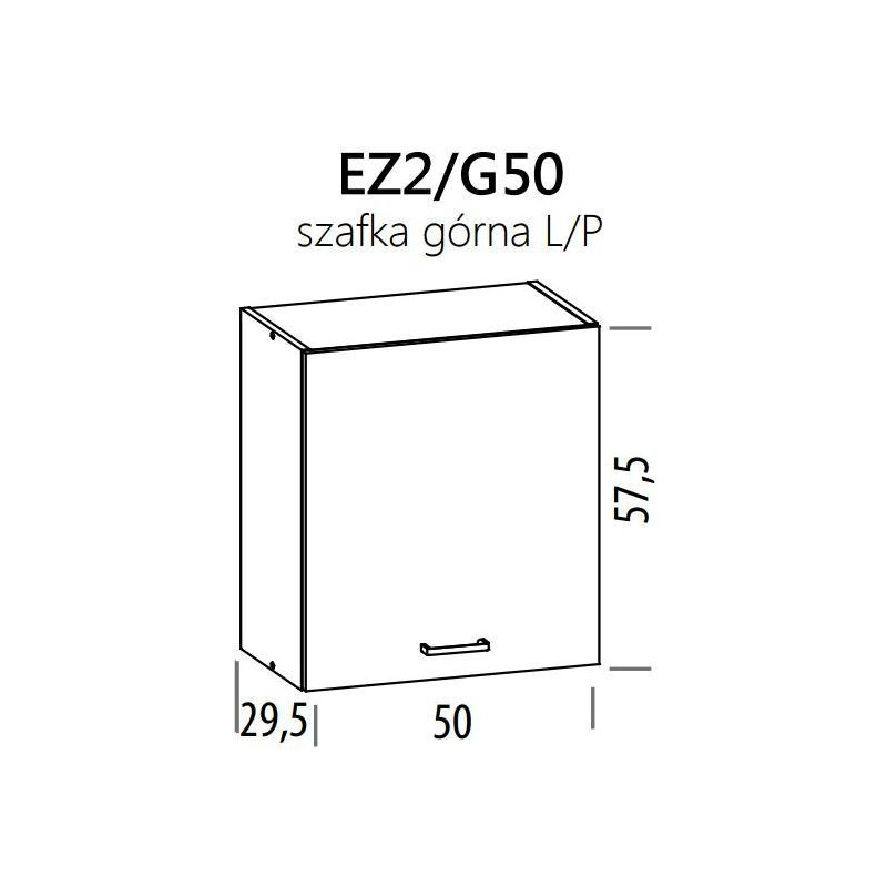 Eliza EZ2/G50 szafka górna 50 BogFran