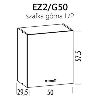 Eliza EZ2/G50 szafka górna 50 BogFran
