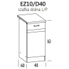 Eliza EZ10/D40 szafka dolna 40 BogFran Eliza EZ10/D40 szafka dolna 40 BogFran