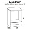 Eliza EZ15/D60P szafka dolna pod piekarnik 60 BogFran