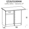 Eliza EZ18/D100NW szafka dolna narożna 100 L/P BogFran