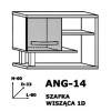 Szafka wisząca Angel ANG 14 Meblocross