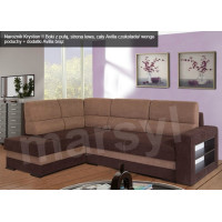 Narożnik Krystian 2 z pufą Marsyl