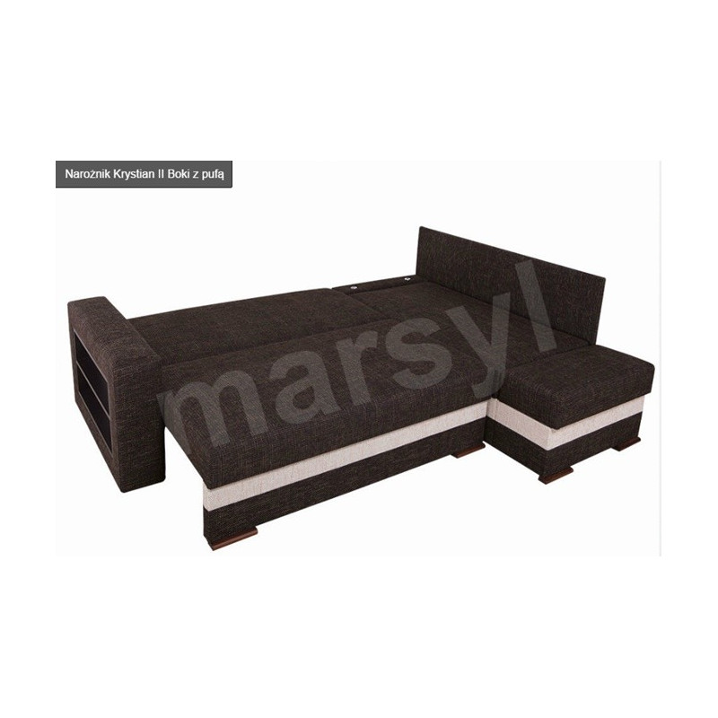 Narożnik Krystian 2 z pufą Marsyl