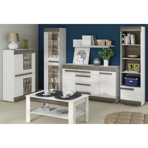 Witryna Blanco 02 szer.55cm ML Meble Witryna Blanco 02 szer.55cm ML Meble