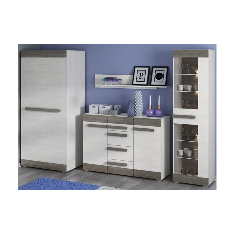 Witryna Blanco 02 szer.55cm ML Meble