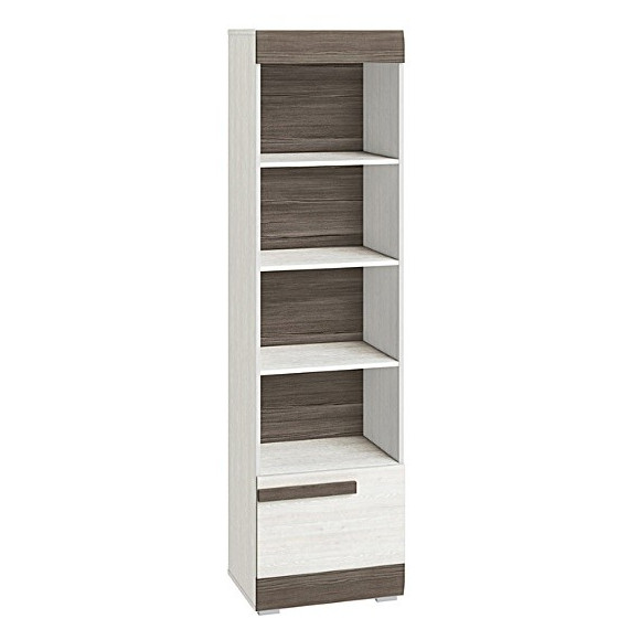 Regał Blanco 04 P/L szer. 55cm ML Meble Regał Blanco 04 P/L szer. 55cm ML Meble
