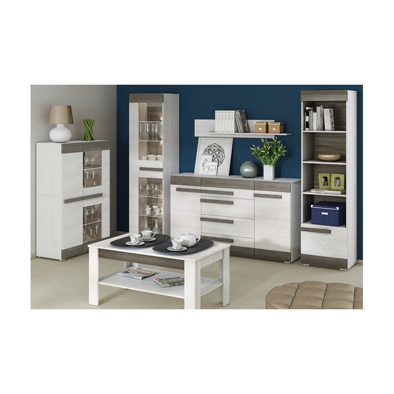 Regał Blanco 04 P/L szer. 55cm ML Meble