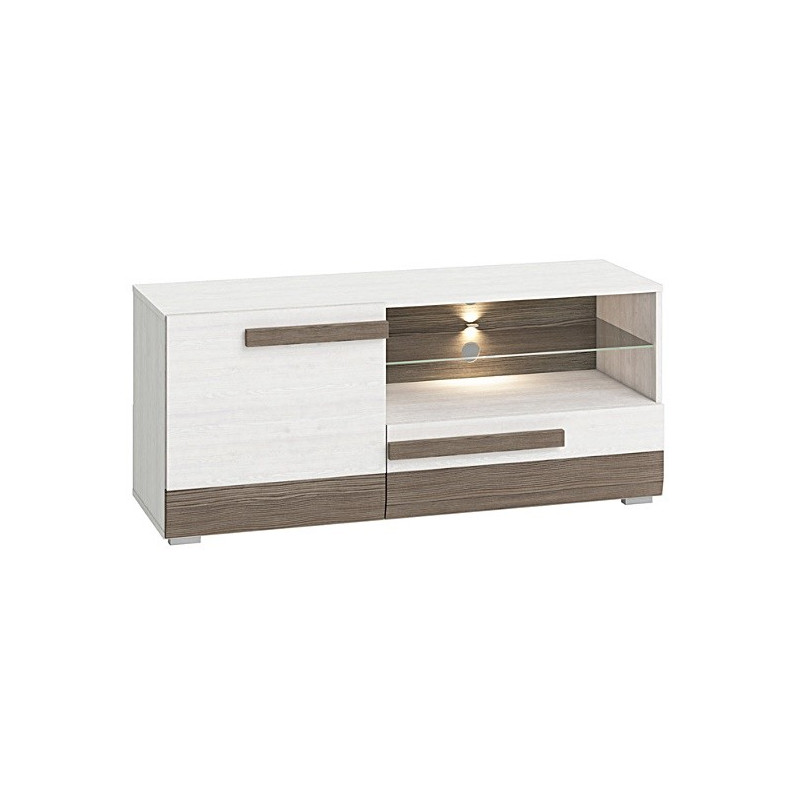 Komoda RTV Blanco 10 szer. 128cm ML Meble