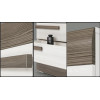 Komoda RTV Blanco 10 szer. 128cm ML Meble Komoda RTV Blanco 10 szer. 128cm ML Meble