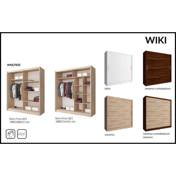 WIKI szafa przesuwna Piaski WIKI szafa przesuwna Piaski