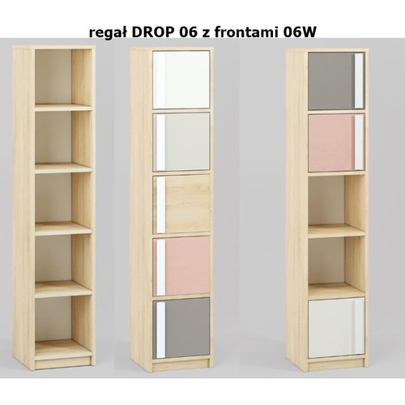 Front do regału Drop 06W ML Meble Front do regału Drop 06W ML Meble