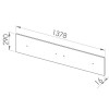 Panel pod półki Drop 19 ML Meble Panel pod półki Drop 19 ML Meble