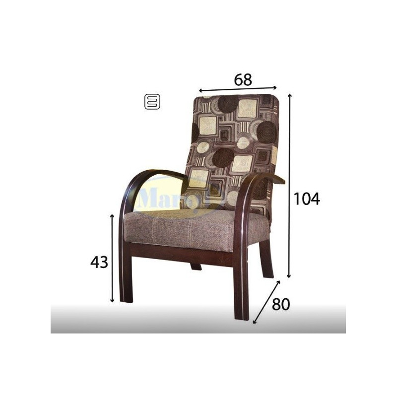 Fotel Lux Marsyl