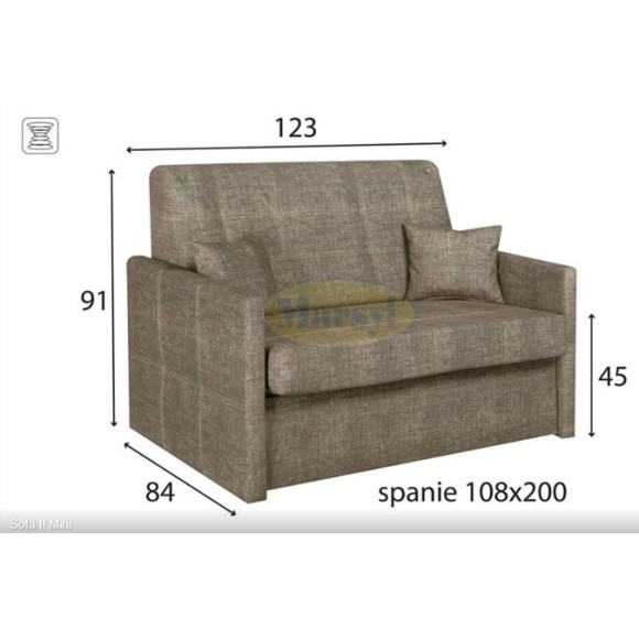 Sofa 2 Mini Marsyl Sofa 2 Mini Marsyl