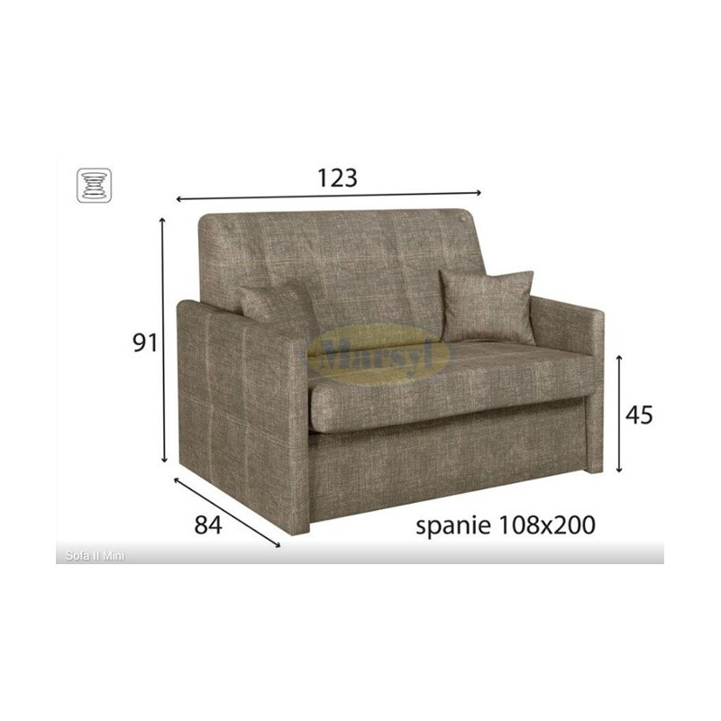 Sofa 2 Mini Marsyl