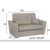 Sofa 2 Porto Marsyl