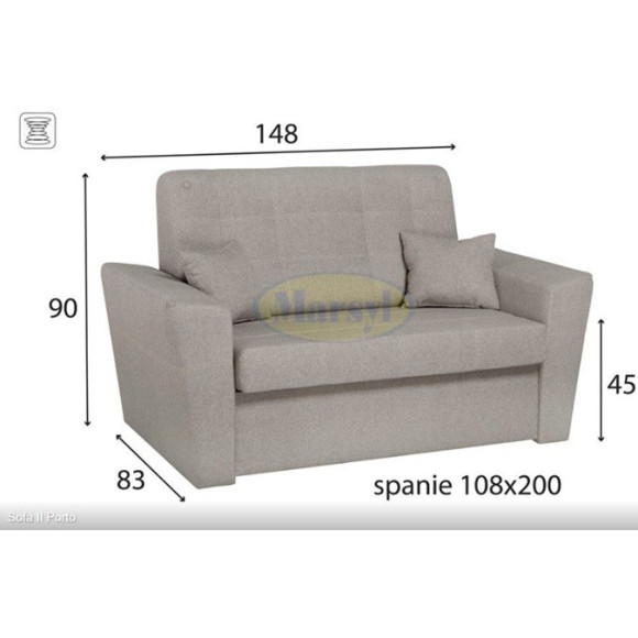 Sofa 2 Porto Marsyl Sofa 2 Porto Marsyl