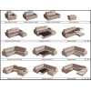 Sofa 3 Vento Dolmar