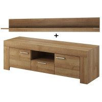 Komoda RTV+półka SKY szer.155cm Piaski