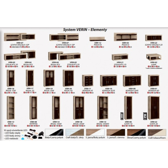 Witryna Verin VRN 08 Meblocross Witryna Verin VRN 08 Meblocross