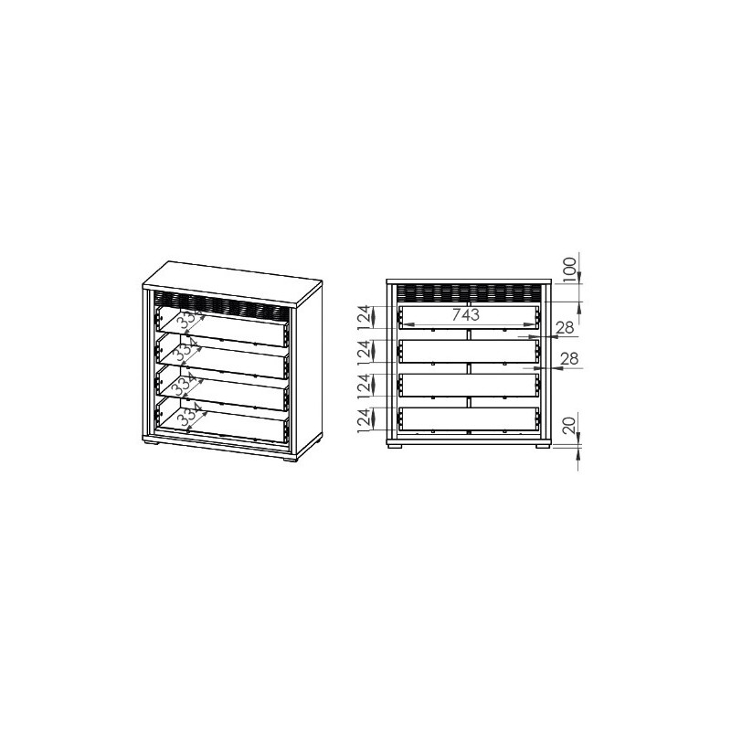 Komoda Dallas 05 ML Meble