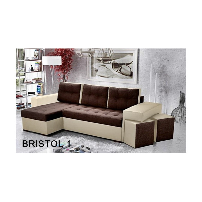 Naroznik Bristol z pufami-Izabela Collection