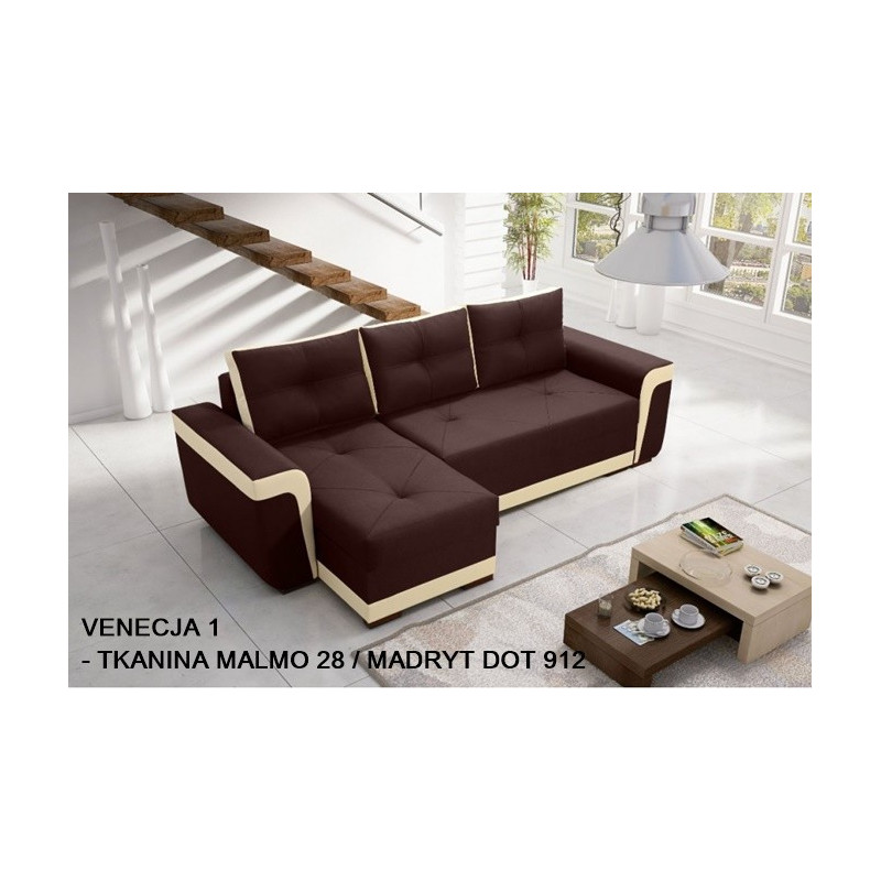 Narożnik Venecja uniwersalny Izabela Collection