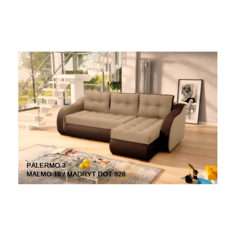 Narożnik Palermo uniwersalny-Izabela Collection