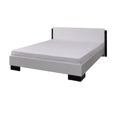 Łóżko Lux Stripes 160 ze stelażem Maridex