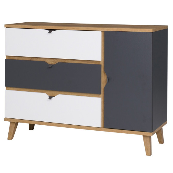 Komoda Memone MK1D3SZ Gib Meble Komoda Memone MK1D3SZ Gib Meble