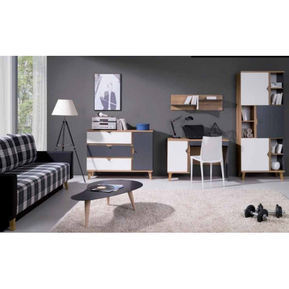 Regał Memone MR1D1SZ Gib Meble Regał Memone MR1D1SZ Gib Meble