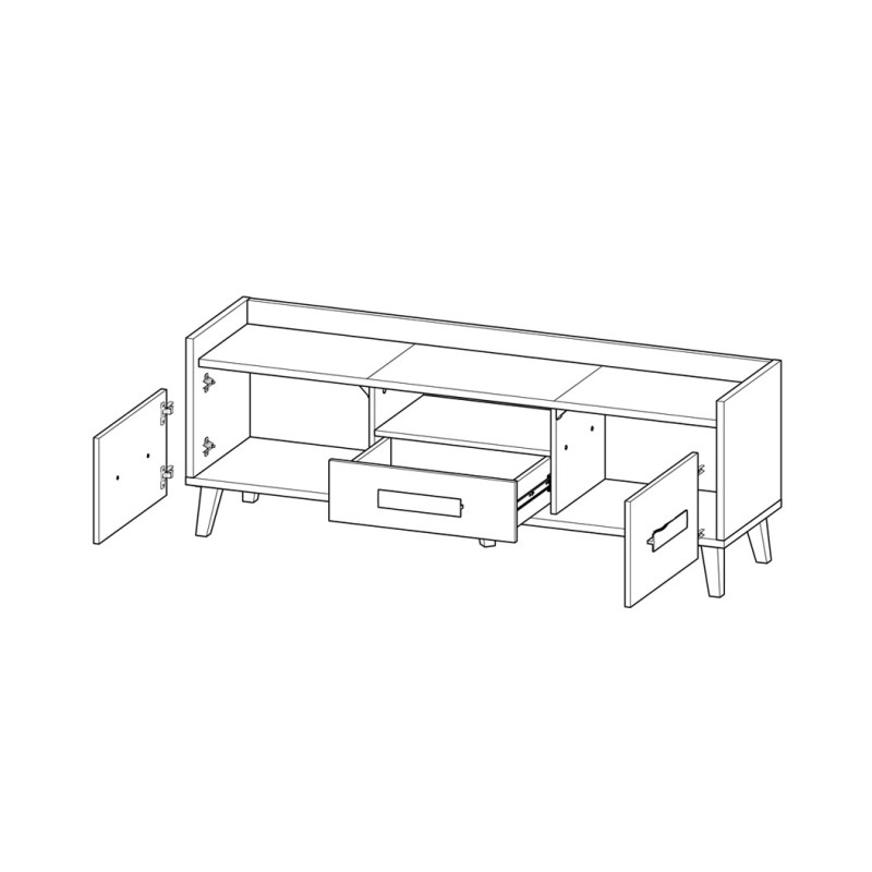 Stolik RTV Werso W7 Dolmar