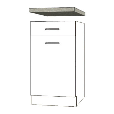 Szafka dolna Creativa CRE-3D 45 Fadome