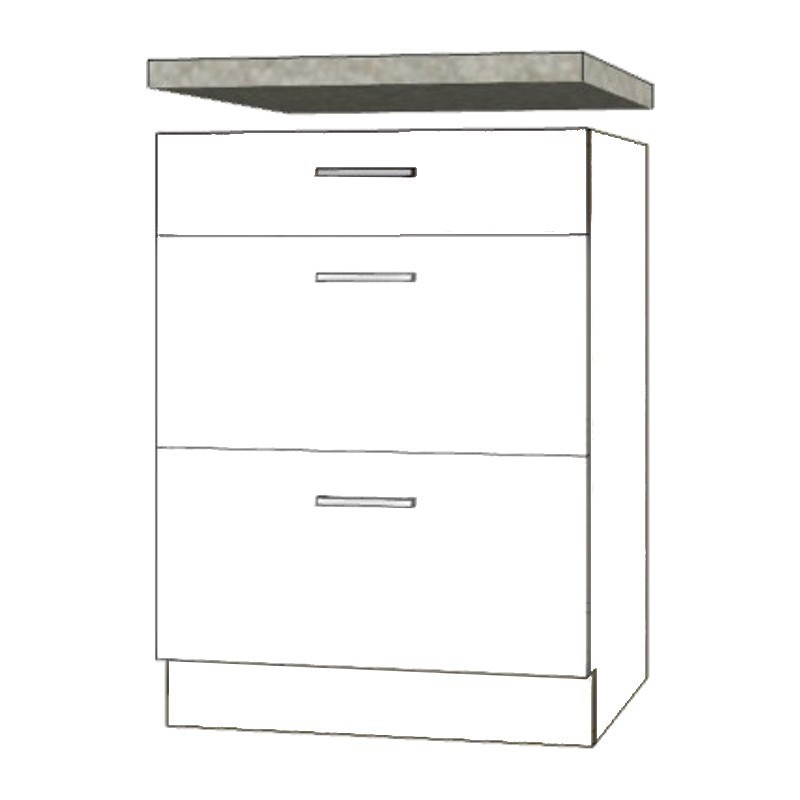 Szafka dolna Creativa CRE-10D 60 Fadome